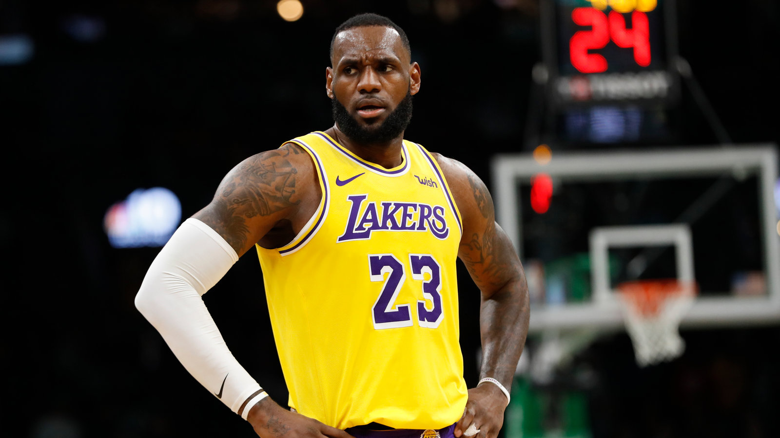 lebron james lakers