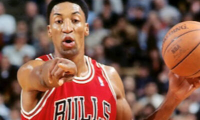 Scottie Pippen in maglia Bulls