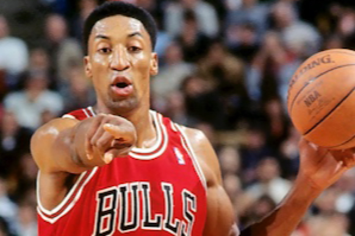 Scottie Pippen in maglia Bulls