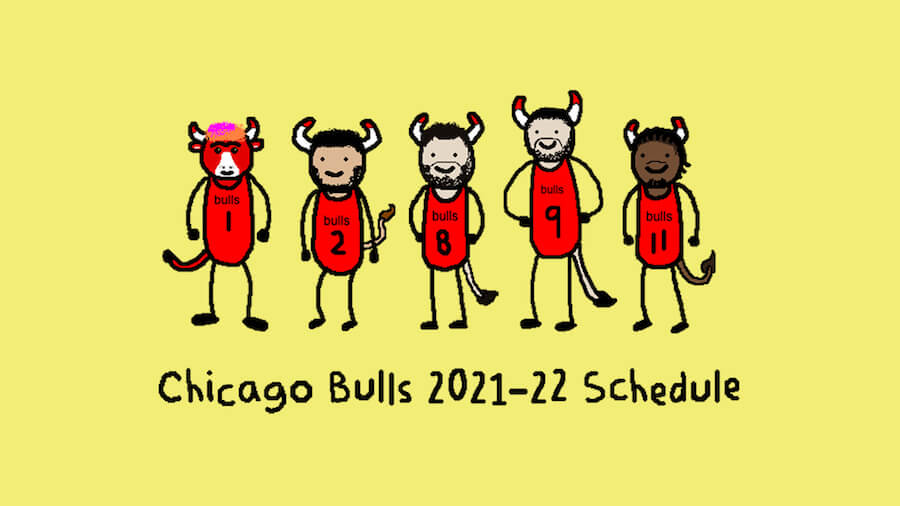 chicago bulls presentazione calendario