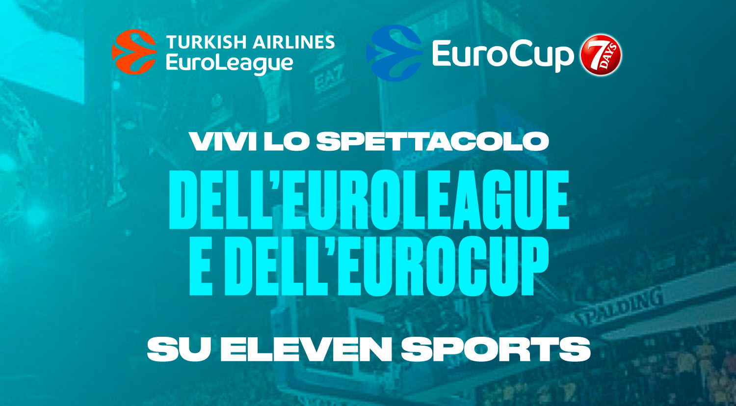 eleven sports diritti eurolega eurocup