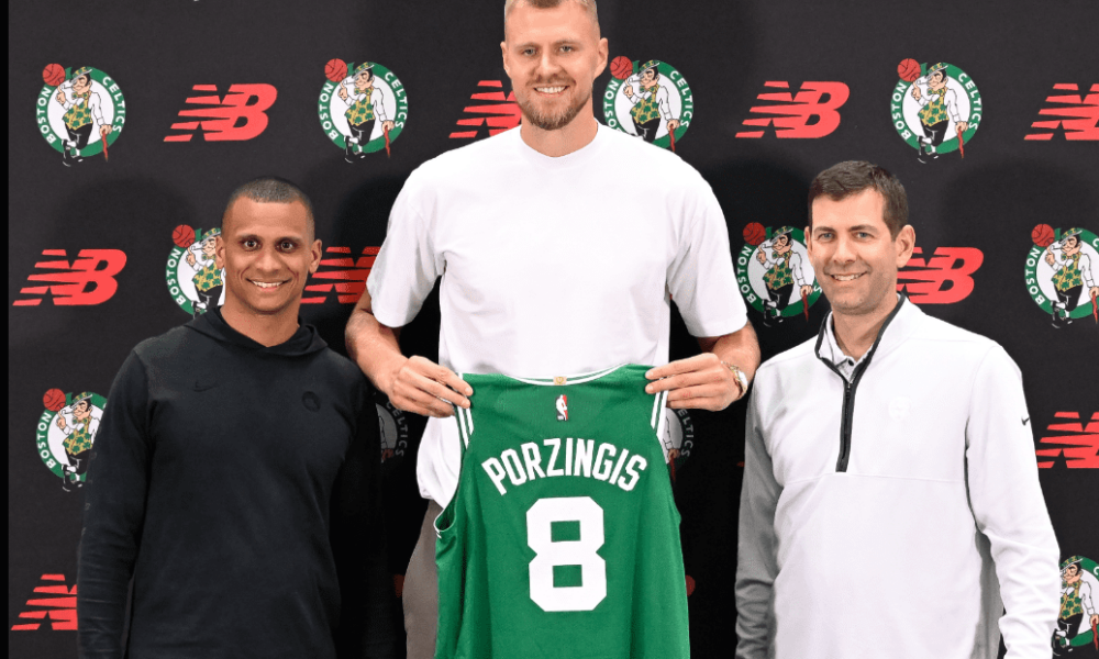 Kristaps Porzingis Boston Celtics